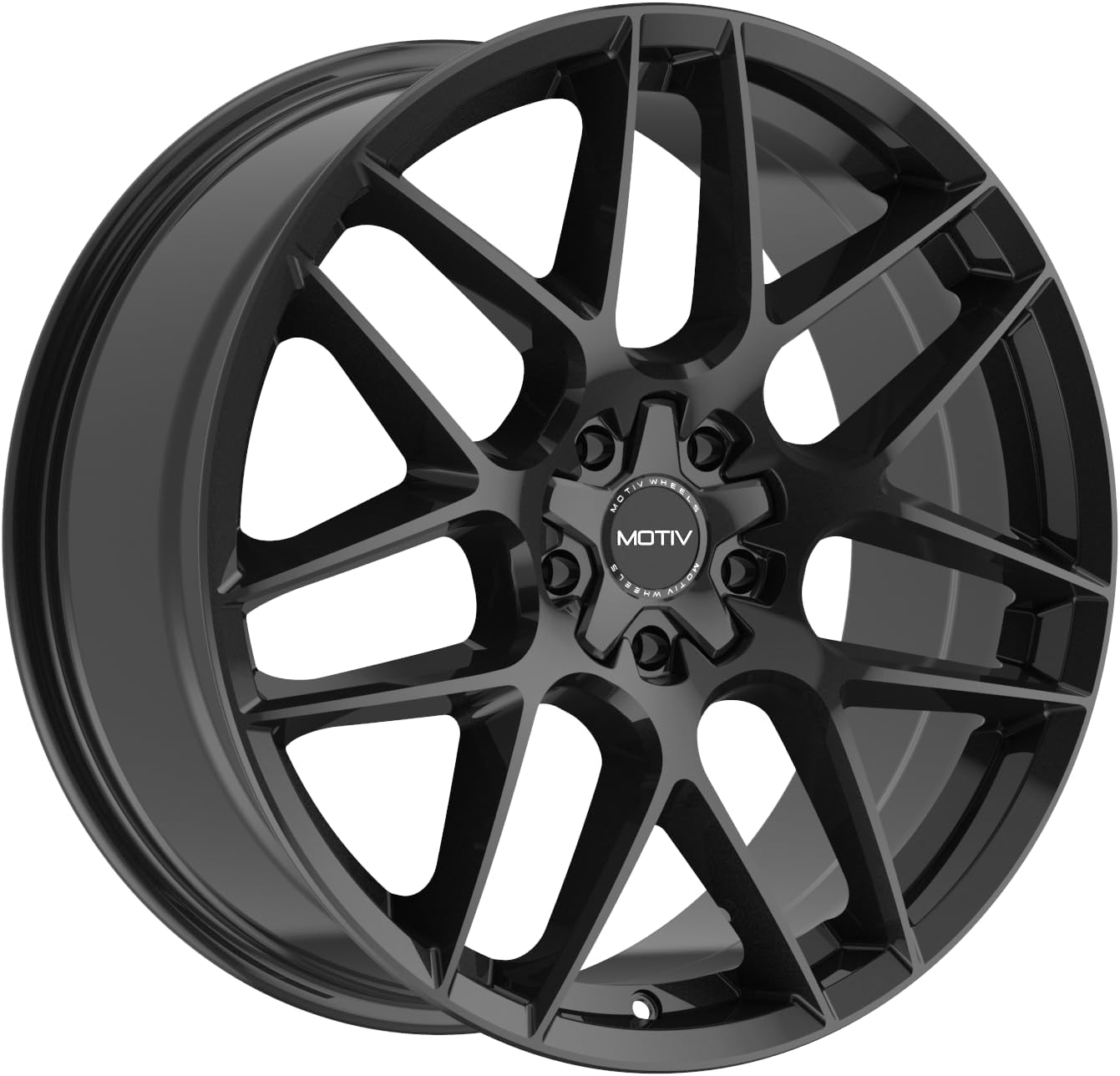 Motiv 435B Foil Gloss Black Wheel (20 x 8.5 inches /5 x 114 mm, 40 mm Offset)