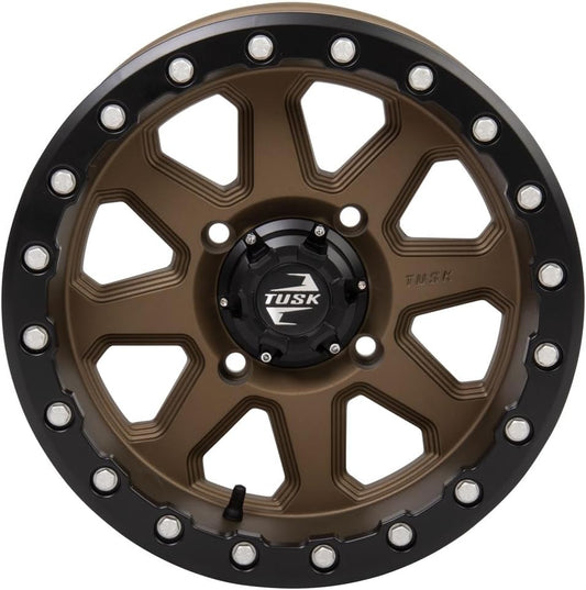 TUSK 4/156 Uinta Beadlock Wheel 15x7 4.0 + 3.0 Bronze|RZR|Sportsman|