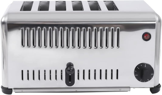 Commercial Toaster Bread Toast Sandwiches Baker Stainless Steel Toaster Machine for Home Restaurant Bakery and Dessert Store