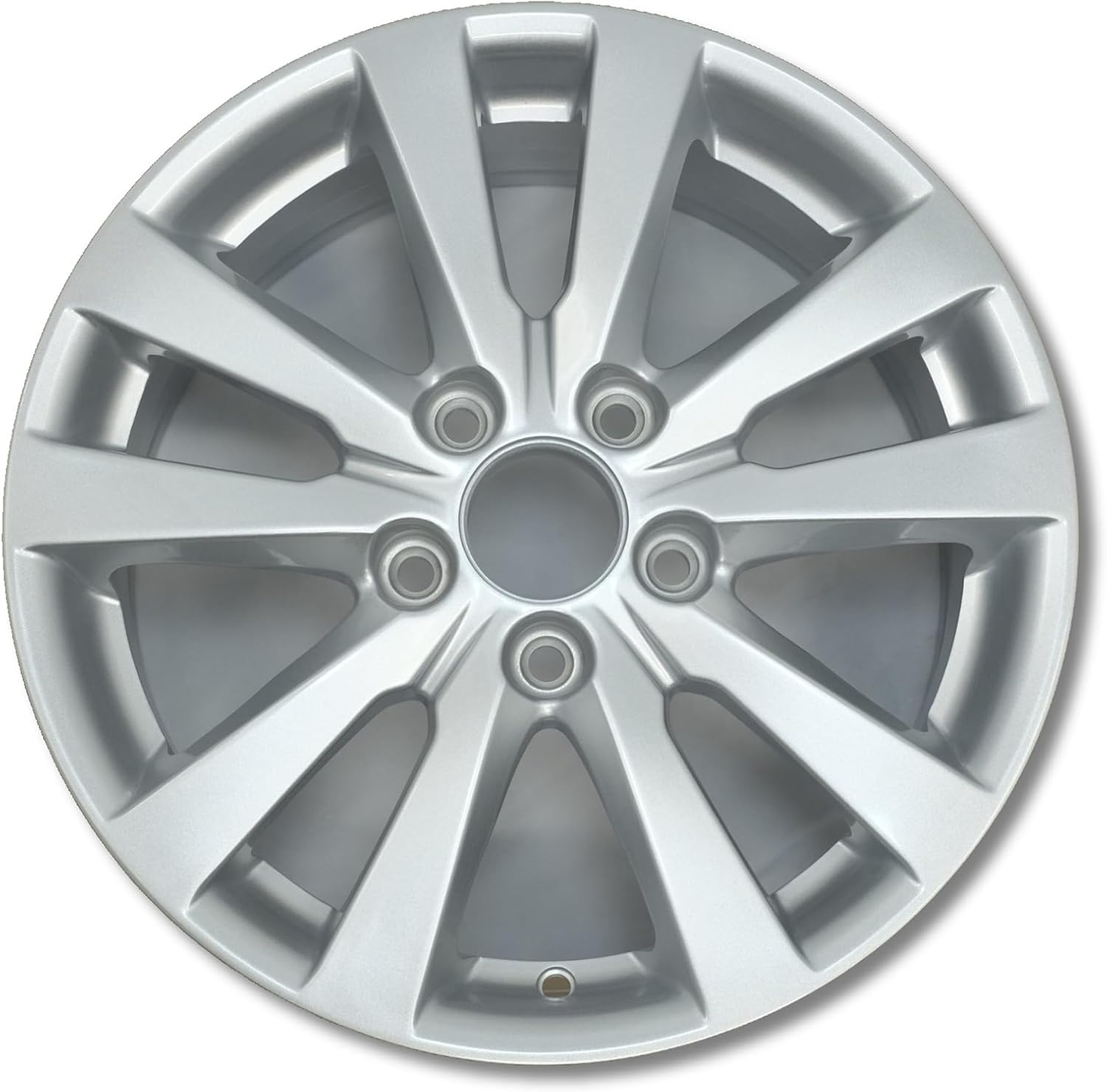 New Single 16" 16x6.5 Inch Alloy Wheel for 2012–2014 Honda Civic | OEM Design Replacement Rim | Silver | Direct Fit - OE Stock Specs | 64024 64024A
