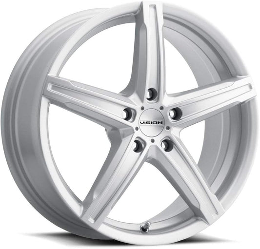 Vision 469 Boost 16x7 5x4.5" +38mm Silver Wheel Rim 16" Inch