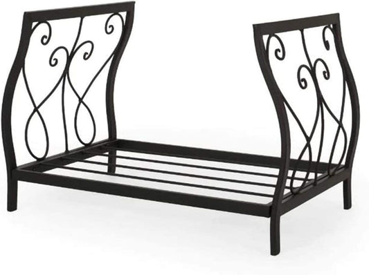 Outdoor Fireplace Firewood Rack Log Store Fire Wood Rack Outdoor Firewood Rack Log Store Steel Firewood Racks Heavy Duty Holder Wood Store(