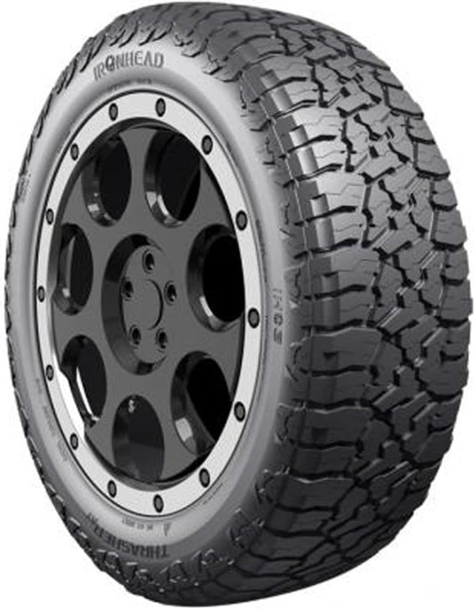 Ironhead Thrasher AT IH03 Passenger Car A/T All-Terrain Off-Road Radial Tire-225/60R17 225/60/17 225/60-17 99T Load Range SL 4-Ply BSW Black Side Wall