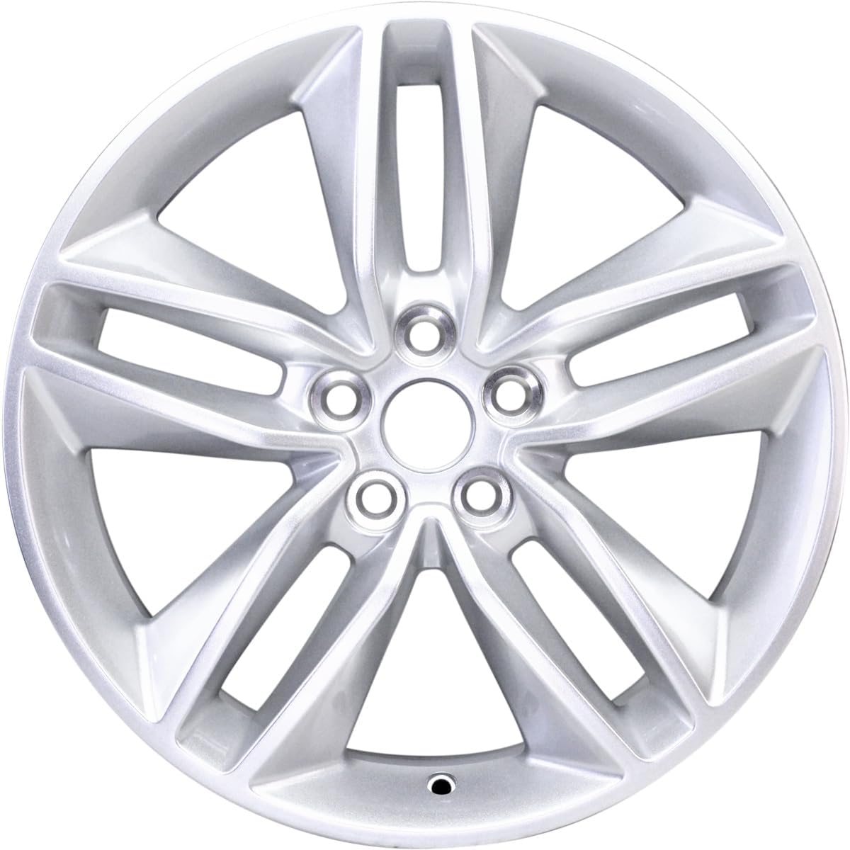 Factory Wheel Replacement New 18x8" 18 Inch Silver Aluminum Alloy Wheel Rim for Ford Edge 2015 2016 2017 2018 | ALY10043U20N | Direct Fit - OE Stock Specs