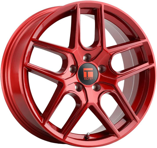 Touren TR79 18x8 5x4.5" +35mm Candy Red Wheel Rim 18" Inch