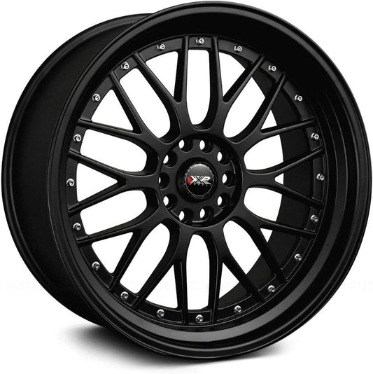 XXR 521 Flat Black Wheel with Aluminum (17 x 7. inches /5 x 100 mm, 38 mm Offset)