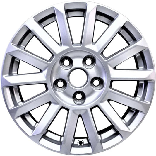 New 17x8" 17 Inch Silver Aluminum Alloy Wheel Rim for Cadillac CTS 2010 2011 2012 2013 2014 | ALY04668U20N | Direct Fit - OE Stock Specs