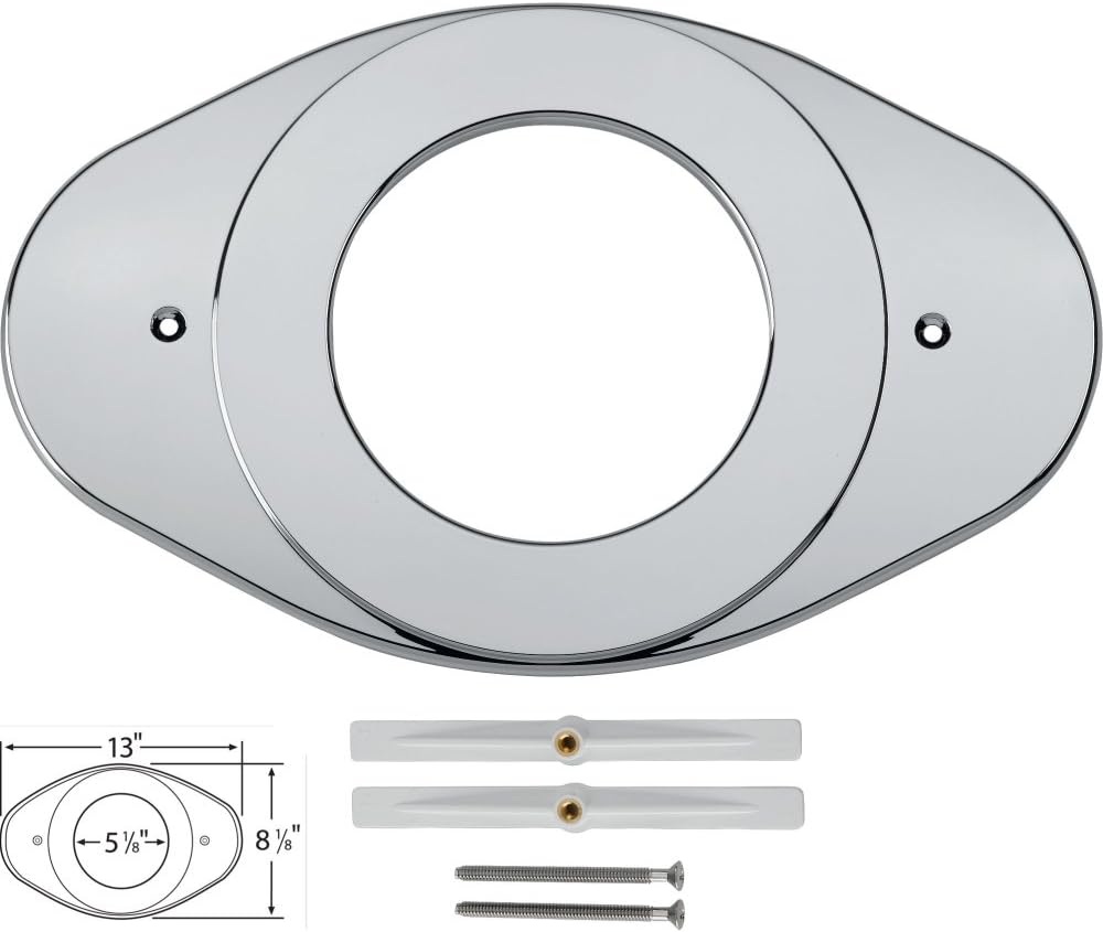 DELTA FAUCET RP29827, 13 x 8.12 x 0.38 inches, Chrome
