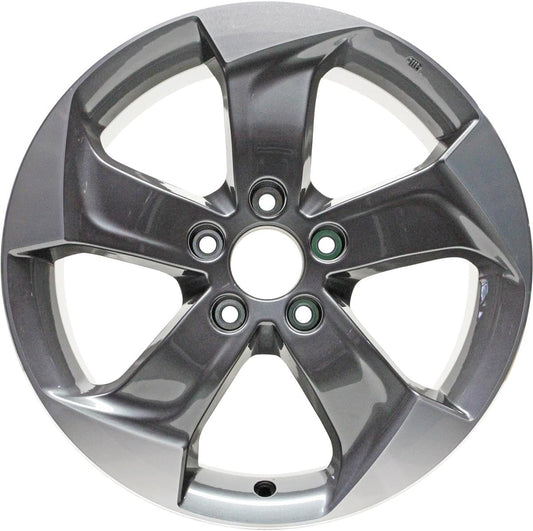 Part Synergy Replacement For New 17 Inch Aluminum Wheel Rim Fits 2018 Honda HR-V 5 Lug 114.3mm 5 Spokes 17x7.5 inch