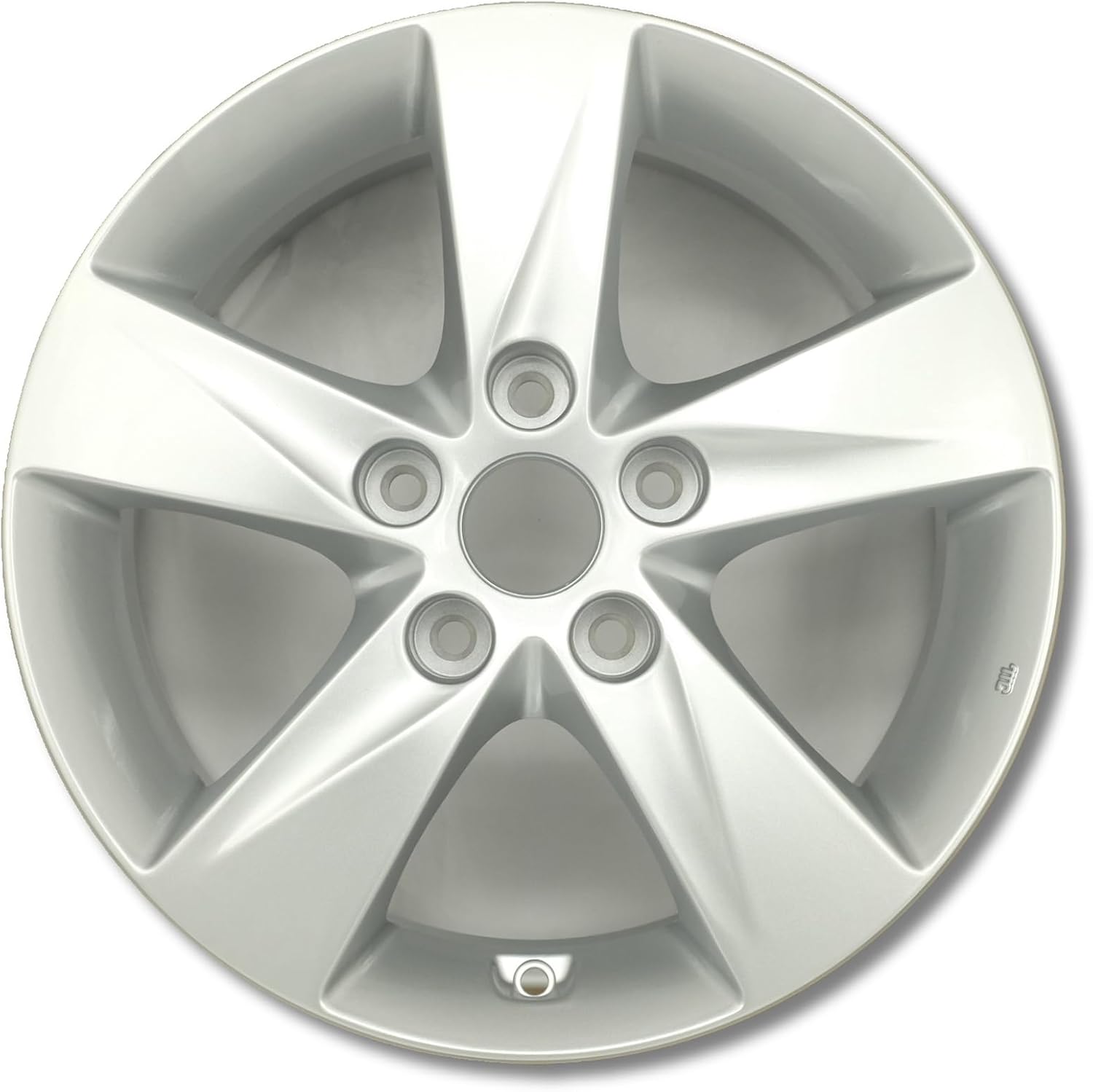New Single 16" 16x6.5 Inch Alloy Wheel for 2011–2013 Hyundai Elantra | OEM Design Replacement Rim | Silver Finish | Direct Fit - OE Stock Specs | 70806 70806B