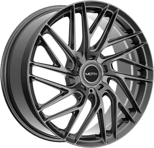 Motiv 429G 17x7.5 5x4.5"/5x120 +40mm Gunmetal Wheel Rim 17" Inch