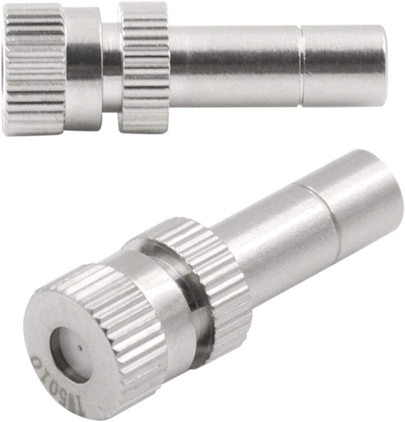 Pfeilzieher 6mm Quick Connect Mister Heads 30pcs misting nozzles for Cooling System Water Mister nozzles Brass Sprinkle Fog nozzles for Patio Garden 0 006 0 031inch Sprayer Irrigation Tool kit