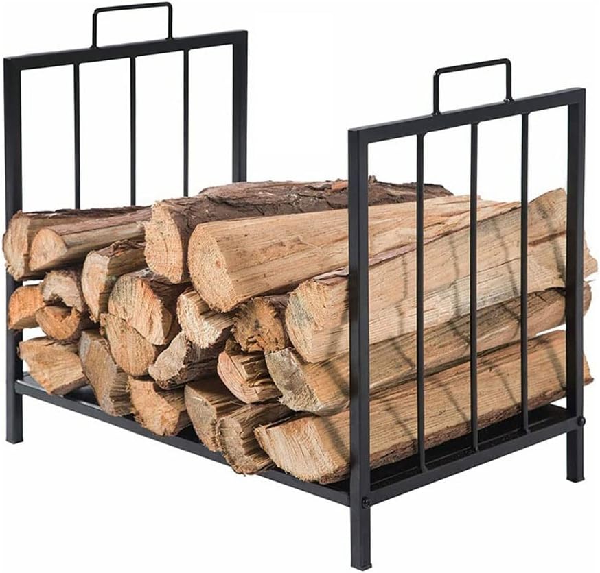 Firewood Rack, Log Storage Rack, Firewood Storage Rack, Heavy Wrought Iron Firewood Rack, Indoor Fireplace Tools