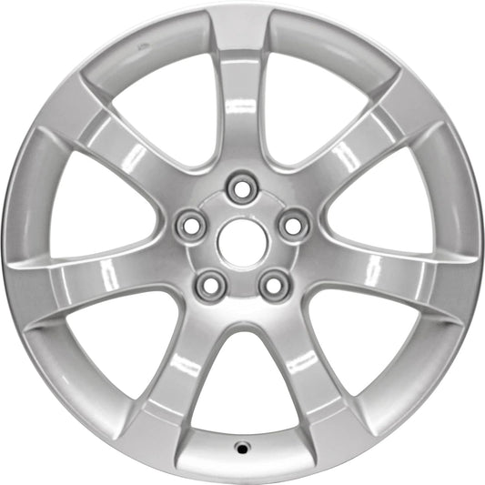 Factory Wheel Replacement New 18x7.5" 18 Inch Silver Aluminum Alloy Wheel Rim for Nissan Maxima 2006 2007 2008 | ALY62475U20N | Direct Fit - OE Stock Specs