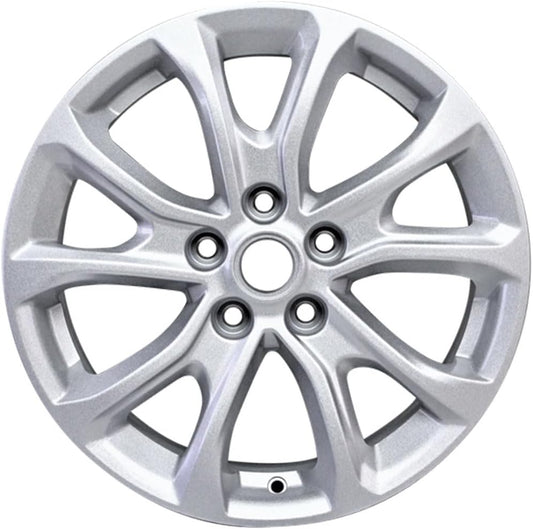 New 17" 17x7" Silver Aluminum Alloy Wheel Rim fits Chevrolet Equinox 2018 2019 2020 2021 | ALY05829U20N