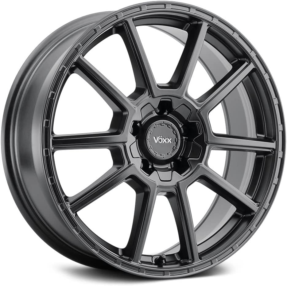 Voxx MONTE Custom Wheel - 16x7, 40 Offset, 5x114.3 Bolt Pattern, 73.1mm Hub - Matte Black Rim
