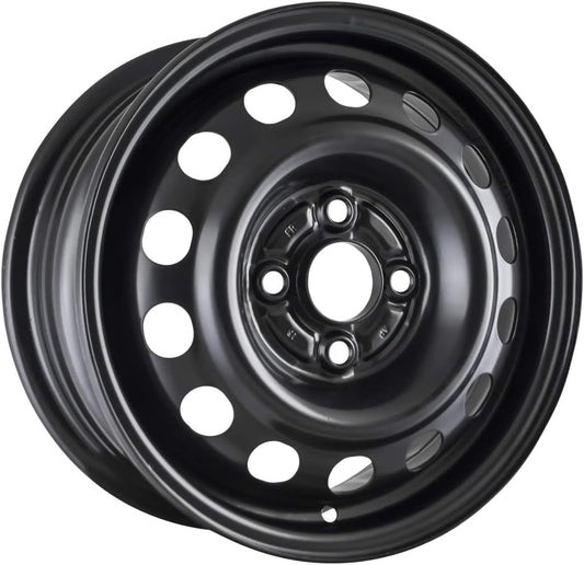 14x5" Reconditioned Factory OEM Black Steel Wheel Rim for 1992-2000 Honda Civic | 63727