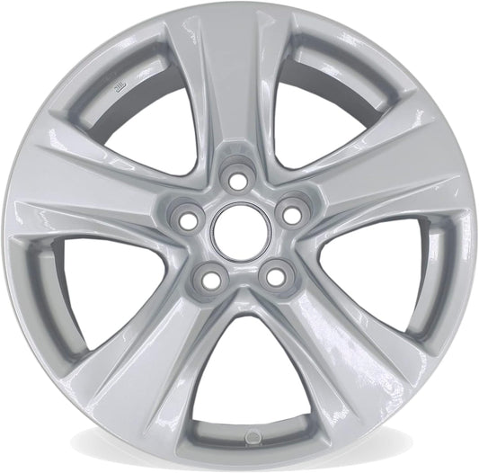 New Single 17" 17x7 Inch Alloy Wheel for 2019–2024 Toyota RAV4 | OEM Design Replacement Rim | Silver Finish | Direct Fit - OE Stock Specs | 75240