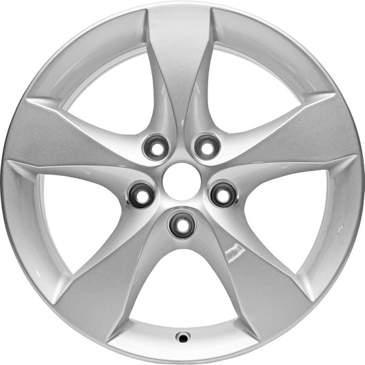 Factory Wheel Replacement New 17*7.5inch, 17 Inch Premium Aluminum Alloy Wheel Rim for Nissan Altima 2007 2008 2009 | ALY62481U20N | Direct Fit - OE Stock Specs Silver