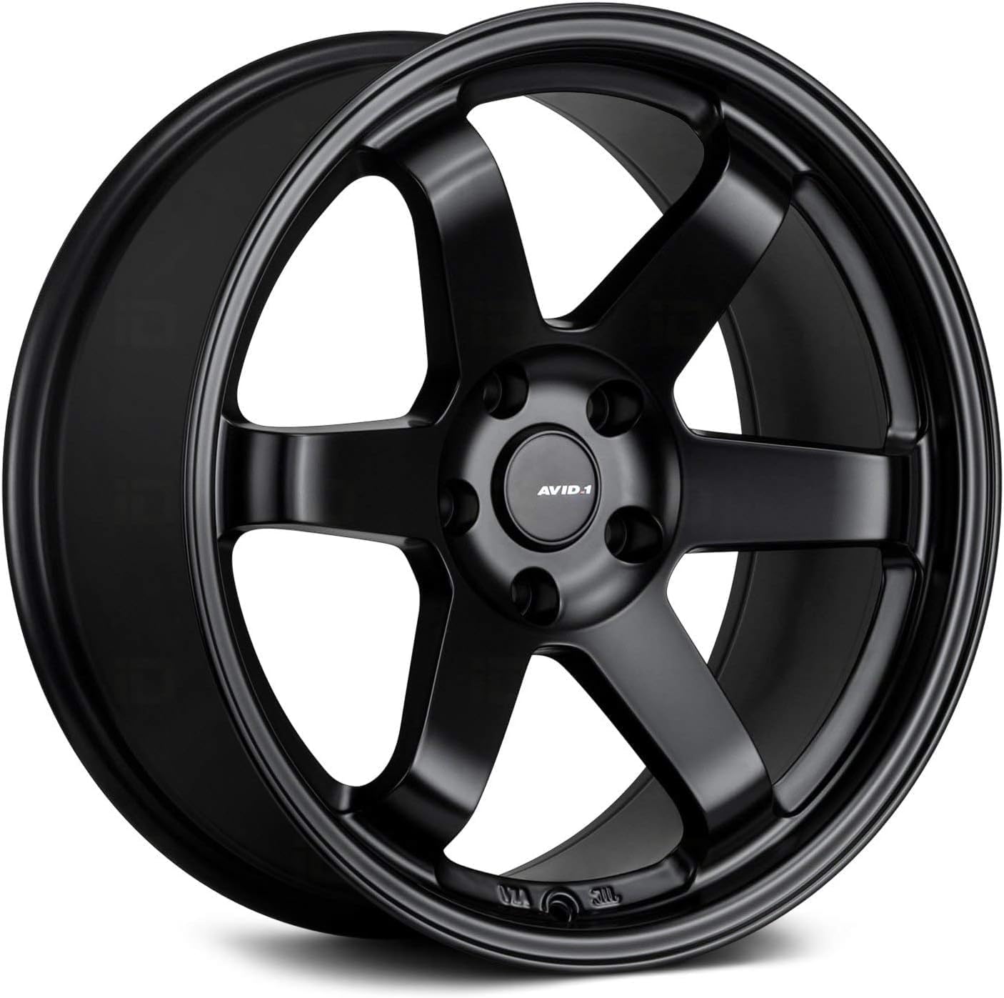 AVID.1 AV-06 Matte Black 18x9.5 Custom Wheel \u2013 Fits 5x114 Bolt Pattern with +38 Offset \u2013 Lightweight Performance Alloy Wheel \u2013 Aggressive Street Style & Track-Ready Car Accessories