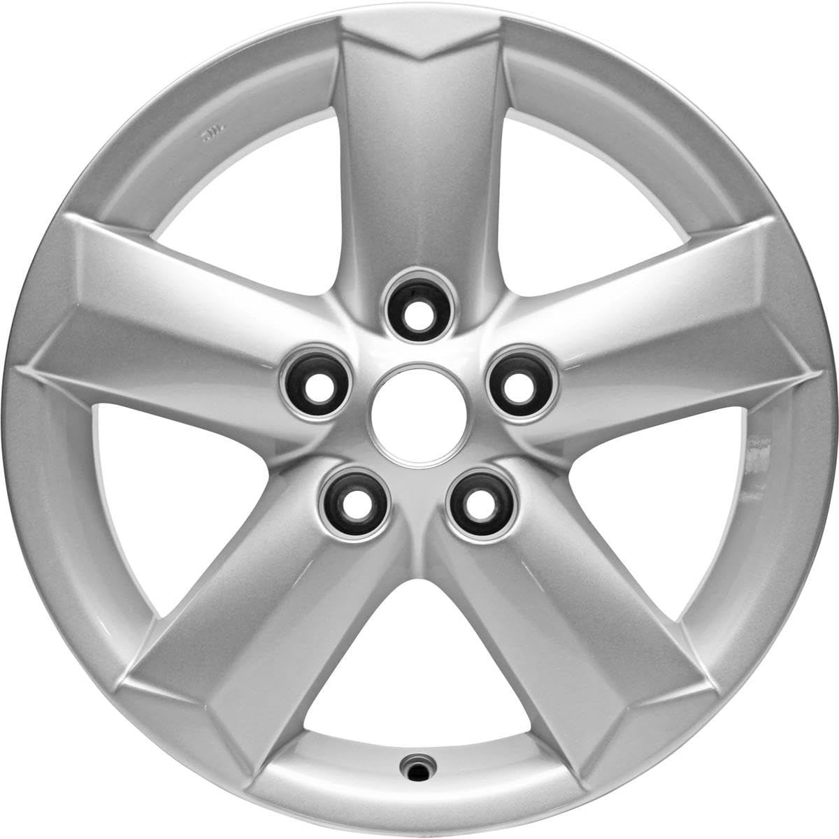 Partsynergy Replacement For New 16 Inch Aluminum Wheel Rim Fits 2010-2015 Nissan Rogue 5 Lug 114.3mm 5 Spokes 16x6.5 inch