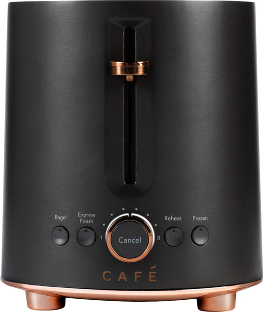 Café - Specialty 2-Slice Toaster - Matte Black