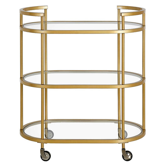 Camden&Wells - Leif Bar Cart - Brass