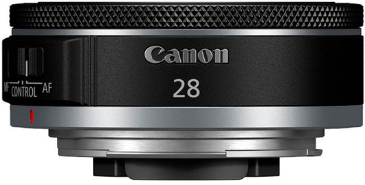 Canon - RF28mm F2.8 STM Wide-Angle Prime Lens for EOS R-Series Cameras - Black