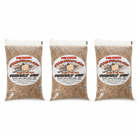 CookinPellets 40-lb Bag of Perfect Mix Hardwood Grill Pellets - Hickory, Cherry, Hard Maple, and Apple Wood Blend 194179
