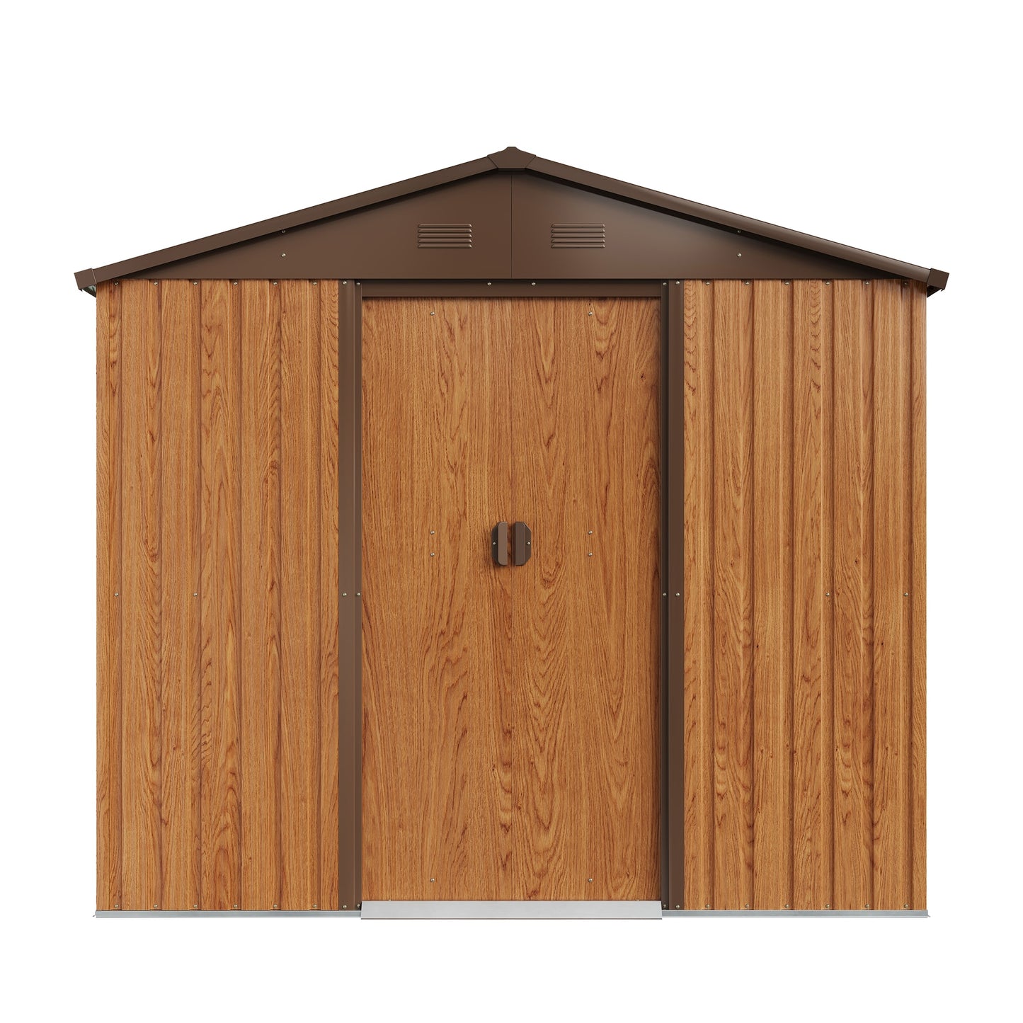 Clihome 6-ft x 8-ft Galvanized steel Storage Shed