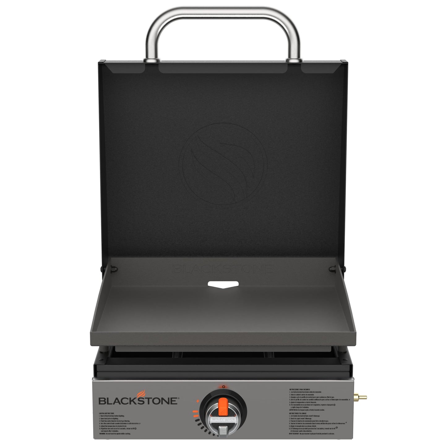 Blackstone 17" Original Tabletop Griddle with Hood 1-Burner Liquid Propane Flat Top Grill 2143