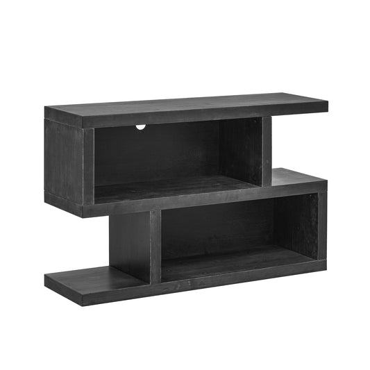 CESICIA Modern MDF Black 47.2-in W x 29.9-in H Coffee Table