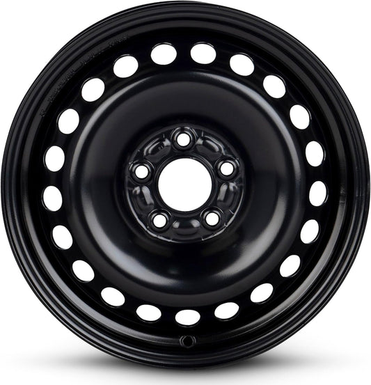 For 2012-2014 Ford Focus 16 Inch Painted Black Rim - OE Direct Replacement - Road Ready Car Wheel