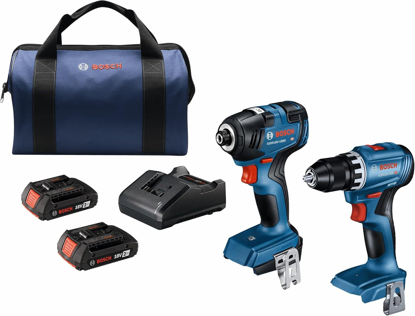 BOSCH GXL18V-27B22 18V 2-Tool Combo Kit