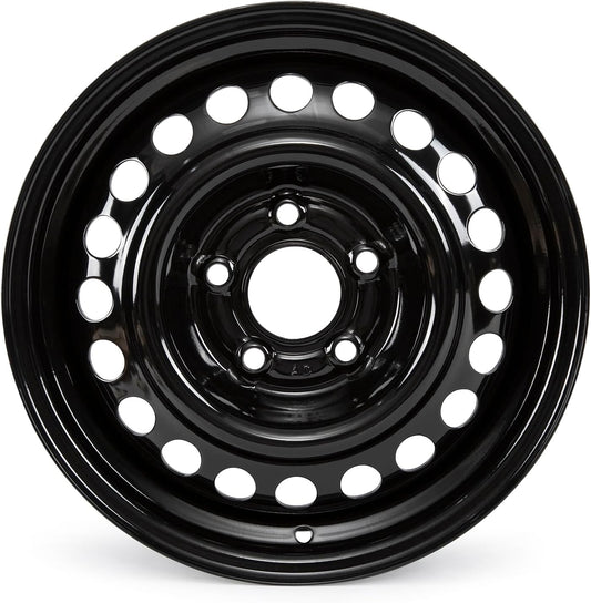 New 15 Inch 15X6-inch Black Steel Wheels Rim for Kia Forte 2017-2018 (1)