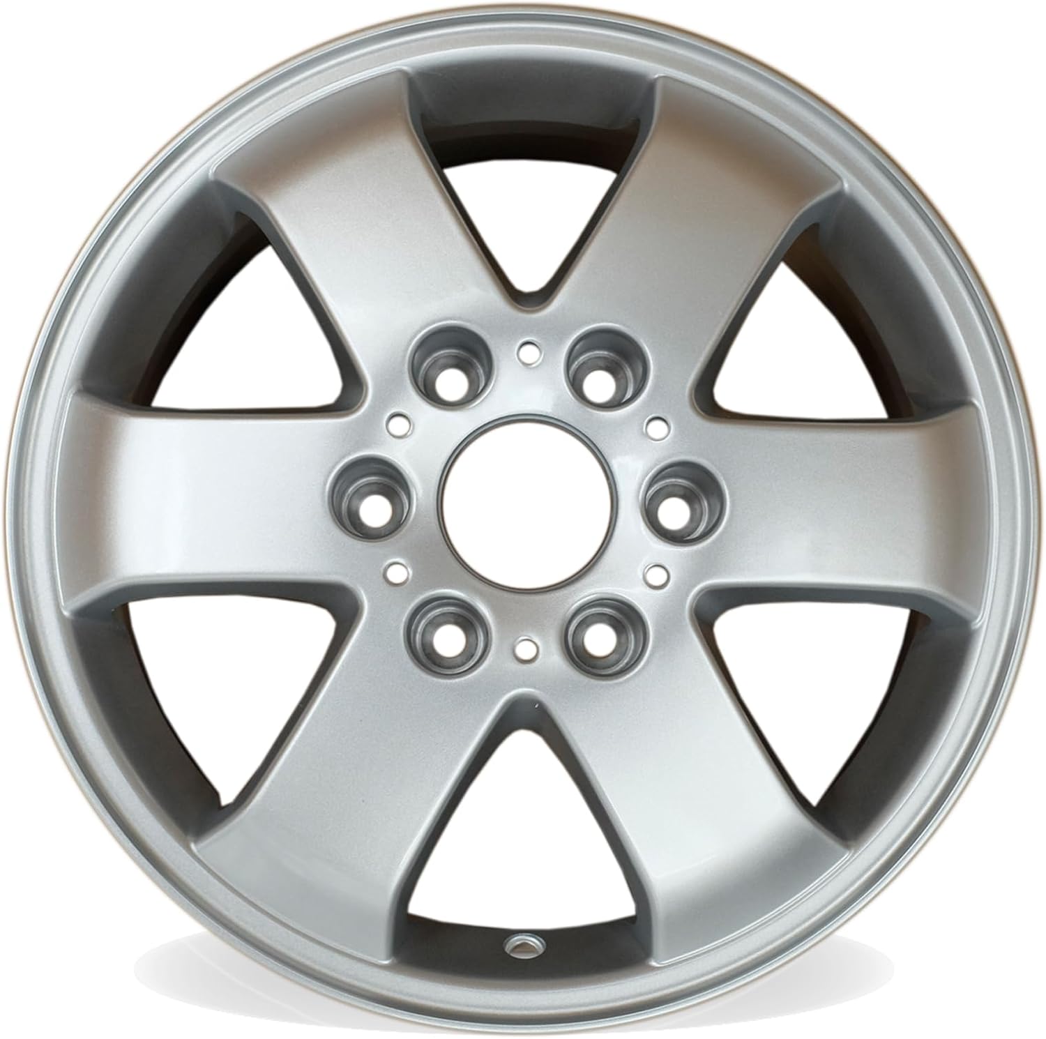 New Single 16" 16x6.5 Inch Alloy Wheel for 2010–2024 Mercedes-Benz Sprinter 1500 2500 | OEM Design Replacement Rim | Silver | Direct Fit - OE Stock Specs | 85403