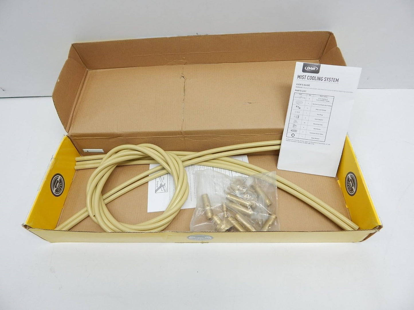 Orbit 2 Pack 3\/8 Inch Professional Misting System for Outdoor Cooling