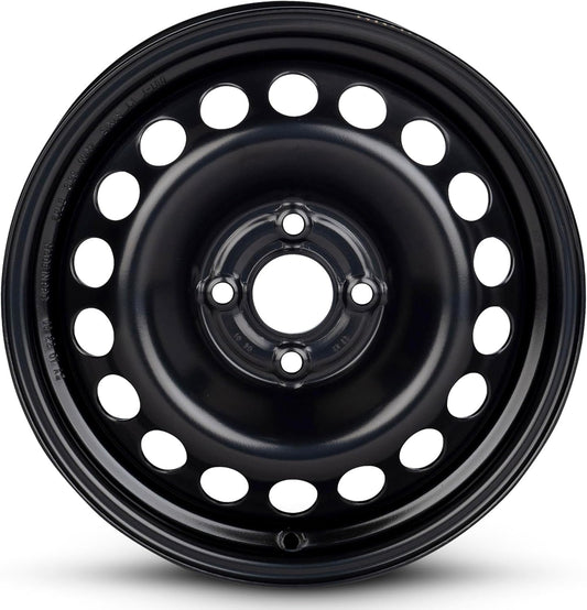 For 2005-2010 Chevrolet Cobalt 15 Inch Painted Black Rim - OE Direct Replacement - Road Ready Car Wheel
