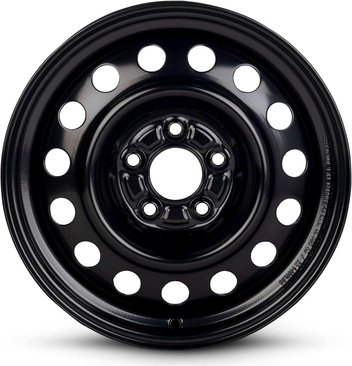 For 13-18 Nissan Altima 16 Inch Black Steel Rim - OE Direct Replacement - Road Ready Car Wheel