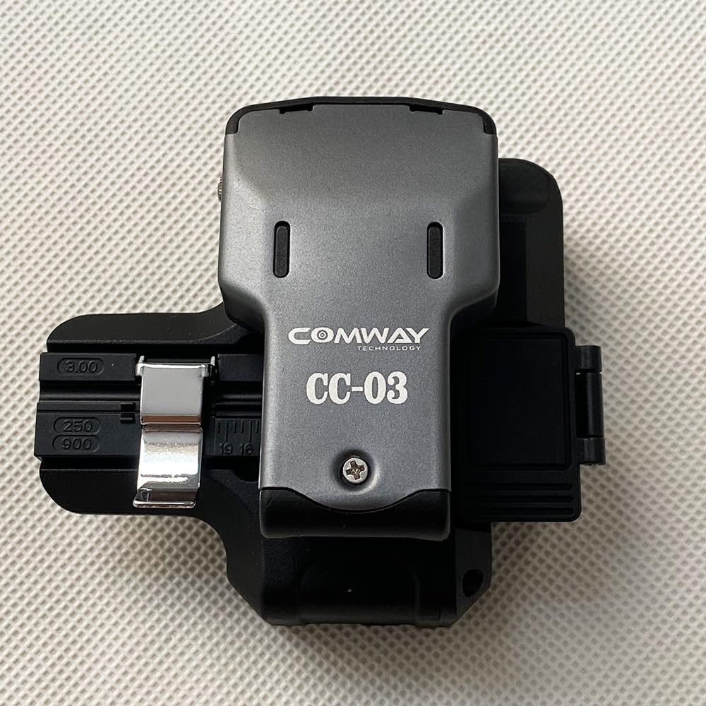 COMWAY CC-03 CC03 One-Step Fiber Cleaver High Precision Cutting Knife Automatic High Precision Fiber Cutter 48000 Blade Life 1PCS