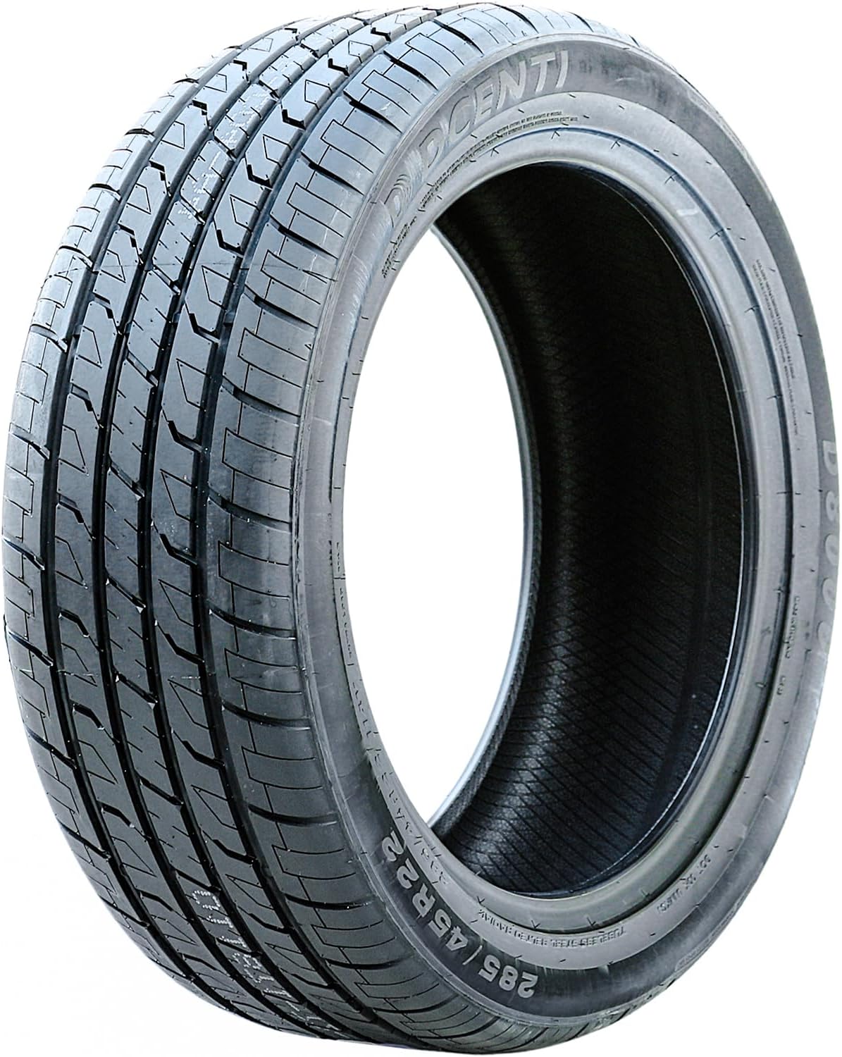 Dcenti D8000 All-Season Truck/SUV Performance Radial Tire-285/45R22 285/45/22 285/45-22 114V Load Range XL 4-Ply BSW Black Side Wall UTQG 320AA