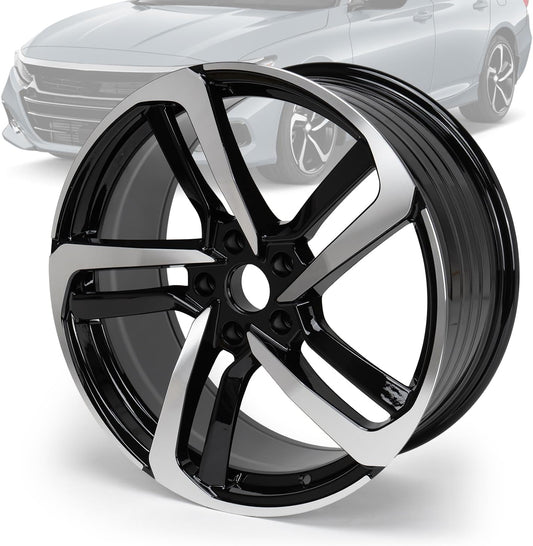 19'' x 8.5" Aluminum Alloy Replacement Wheel Rim Compatible with Honda Accord 2018-2022, Front and Rear Wheel