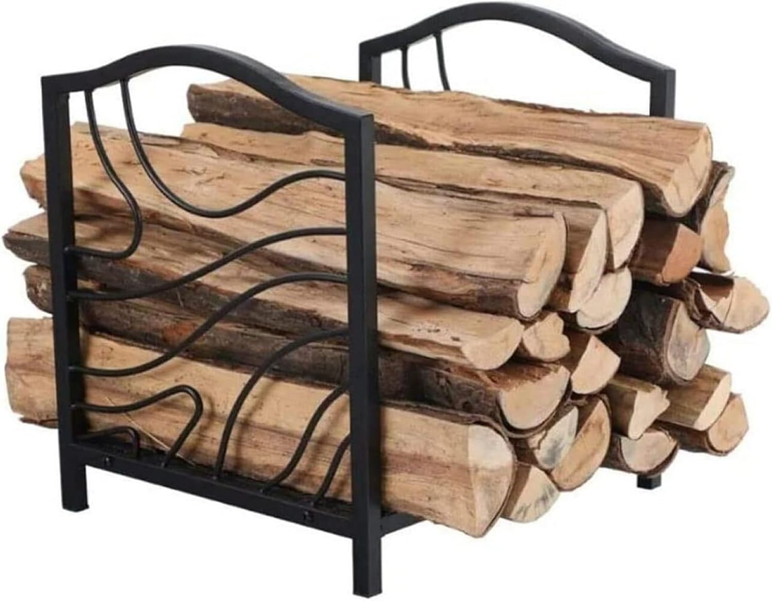 Log Store Firewood Rack Indoor Heavy Duty Firewood Holder Log Rack Metal Outdoor Firewood Racks Wood Store