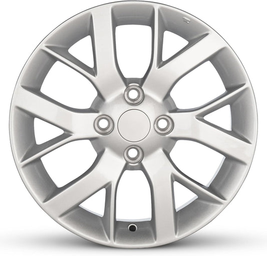 For 2013-2020 Nissan Versa 15 Inch Painted Silver Rim - OE Direct Replacement - Road Ready Car Wheel