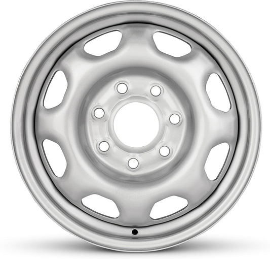 For 2010-2014 Ford F150 17 Inch Painted Silver Rim - OE Direct Replacement - Road Ready Car Wheel