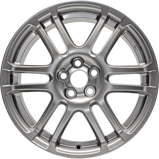 New 17x7" 17 Inch Hyper Silver Aluminum Alloy Wheel Rim Fits Scion tC 2005 2006 2007 2008 2009 2010 | ALY69471U78N