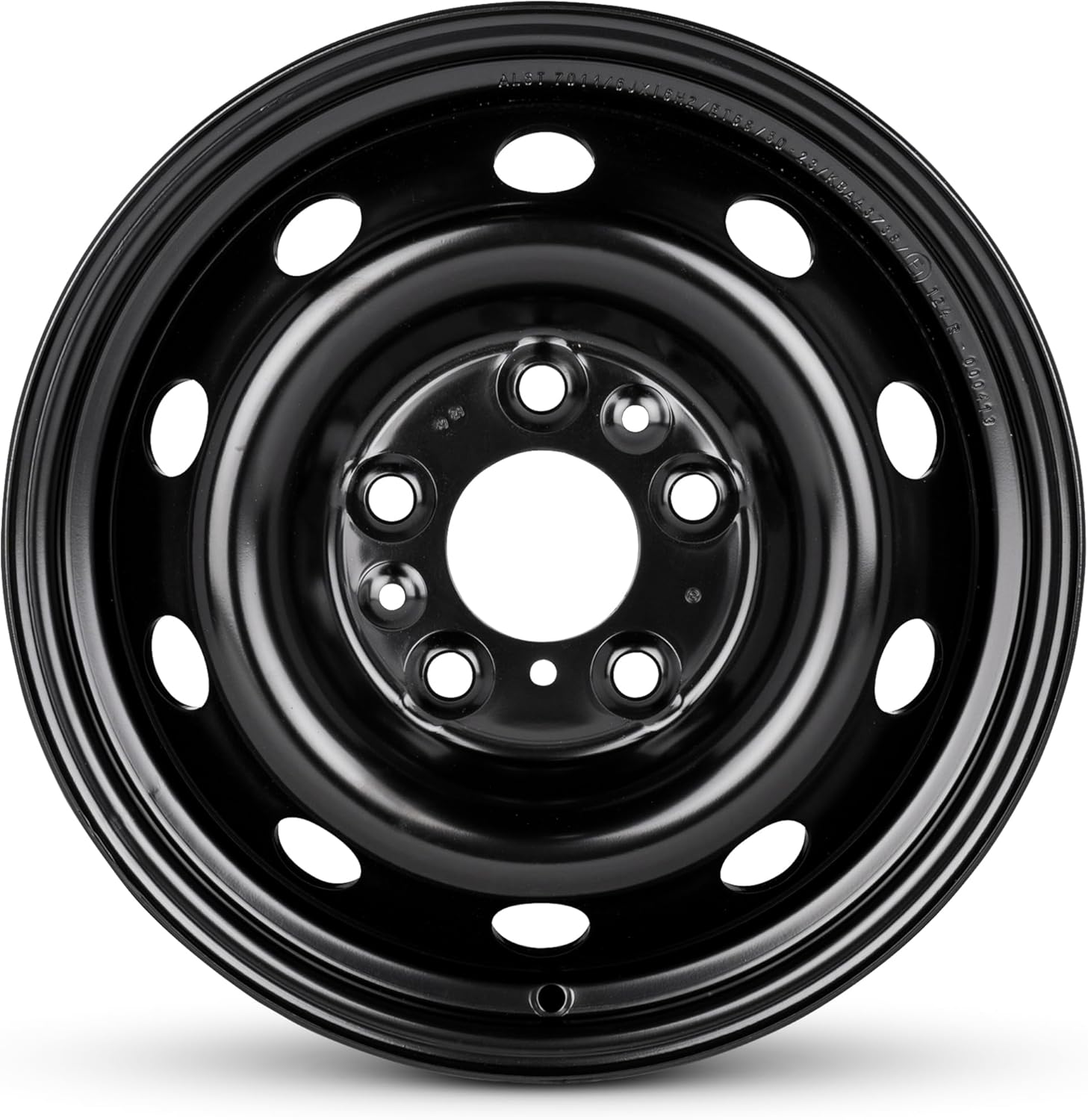 For 2014-2025 Dodge Promaster 2500 16 Inch Painted Black Rim - OE Direct Replacement - Road Ready Car Wheel