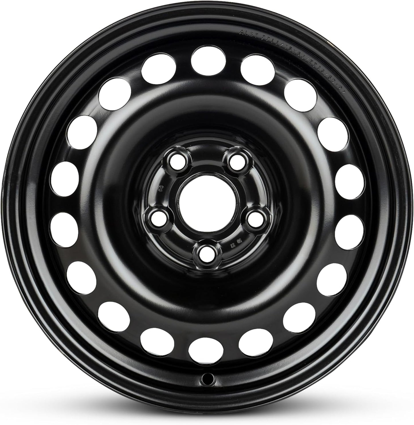 For 2016-2019 Chevrolet Cruze 15 Inch Painted Black Rim - OE Direct Replacement - Road Ready Car Wheel