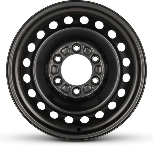 For 2001-2004 Nissan Frontier 16 Inch Painted Black Steel - Genuine OEM Rim - Road Ready Truck Wheel