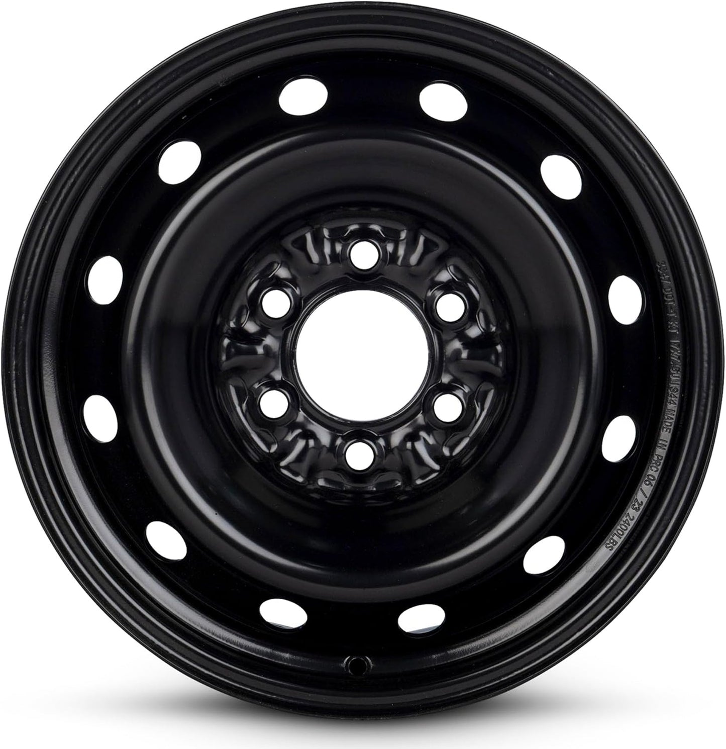 For 2004-2020 Ford F150 17 Inch Painted Black Rim - OE Direct Replacement - Road Ready Car Wheel